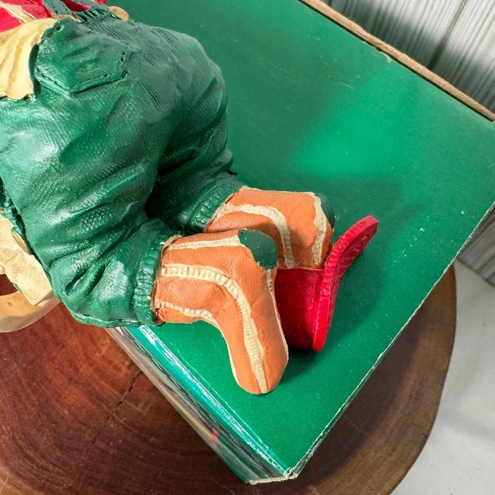 House of Lloyd Christmas Around the World Sleeping Santa‎ Stocking Holder 541920